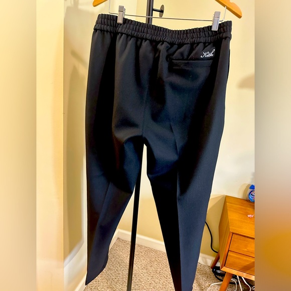 Kith Chatham Pant elastic waist color Black size Large - Picture 4 of 8